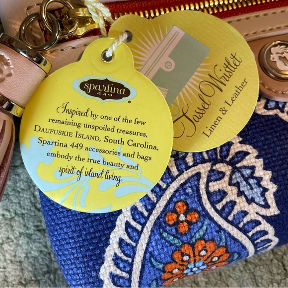 Spartina 449 Boheme Tassel Wristlet - Picture 8 of 10
